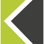 AluKol® Logo mit grünen und anthrazitfarbenen geometrischen Formen.